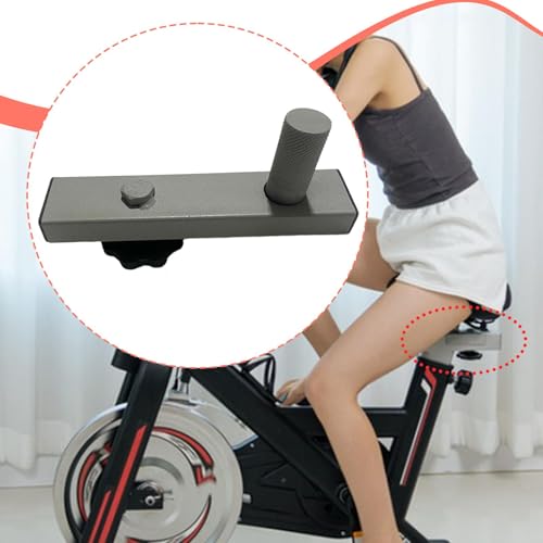 predolo Bike Seat Slider Block Fittings Replacement Professional Sturdy Slider Tube for Fitness Bike Exercise Bike, Gray