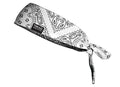 TreadBands Men's Performance Non-Slip Headbands - color: White Bandana