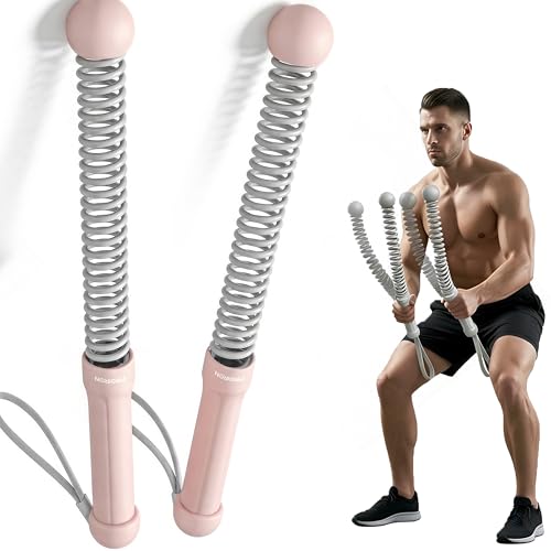 PROIRON Cordless Battle Rope Weighted Ropeless Battle Ropes for Home Gym Workout Exercise Rope for HIT Training Ropes for Men & Women Pink - size: Pink