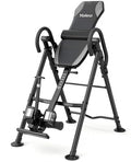 YOLEO Gravity Inversion Table for Back Pain Relief 2026 New Inversion Table w/Lumbar Support Easy to Assemble Back Stretcher Machine 300 lbs - color: Grey