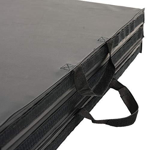 Sunny Health & Fitness Durable Multi-Use Floor Mats for Home, Gym & Play | Exercise Floor Mat, Cushioned Support, Connect Multiple Mats, Easy-Clean Surface, Home Gym, Playroom, Floor Protection - style: 6 FT x 3 FT