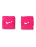 Nike Unisex Adult Swoosh Classic Wristband 2 Pack - color: Vivid pink/white