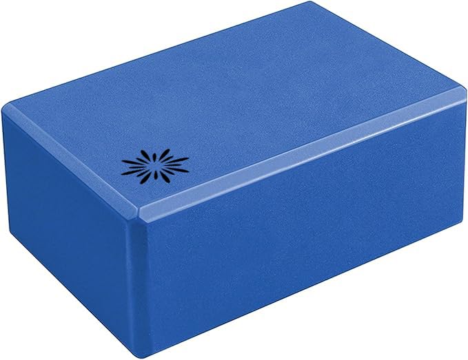 Bulk 4 in Foam Yoga Blocks, 10 Pack - color: Blue