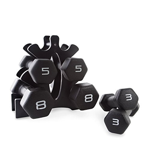 CAP Barbell Neoprene Dumbbell Weights Pairs & Sets | Multiple Colors - size: 32 lb Set