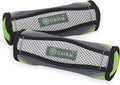 Gaiam Hand Weights for Women & Men Soft Dumbbell Walking Hand Weight Sets with Hand Strap | Ergonomic Hand Strap | Soft Shell | Walking, Running & Aerobics | 2 x 2lb Weights | Low-Impact Training - color: Lime, size: 1 Count (Pack of 6)