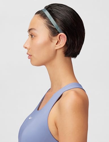 Nike Women's FLEX CLASSIC 6 PACK HEADBAND - color: Light soft pink/light army/white