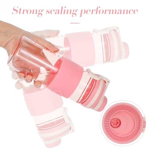 Shaker Bottle, Pink, 650ml/23oz - color: Pink