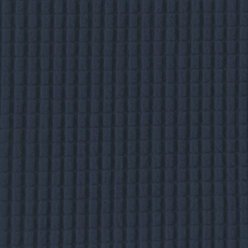 Easy-Going Stretch Wingback Chair Sofa Slipcover 2-Piece Sofa Cover Furniture Protector Couch Soft with Elastic Bottom, Spandex Jacquard Fabric Small Checks Dark Blue - color: Dark Blue