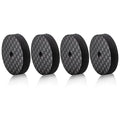 Audiocrast Hi-end Speaker Isolation Stand Feet Pads 25x5mm 4X Carbon Fiber HiFi Speaker Shock Absorber Vibration Dampener Spike Floor Protector for Audio Turntable Subwoofer Amplifier CD DVD AMP - size: 25x5MM