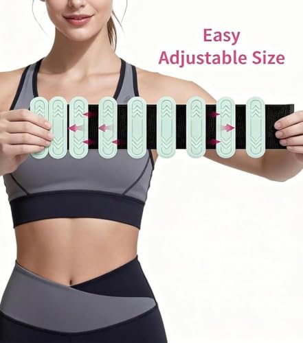 Wrist & Ankle Weights for Women Men, 1lb/2lb/4lb Set of 2 - Adjustable Wearable Weighted Bands, Waterproof Silicone Arm & Leg Weights for Pilates, Yoga, Walking, Dance, Home Workout & Gym - color: Light Green, size: 2lb each weight (4lbs Pair)