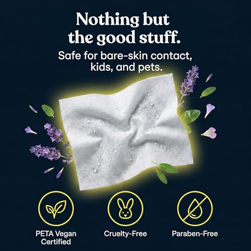 ASUTRA Yoga Mat Cleaning Wipes (Lovely Lavender), 1 (1 Pouch = 30 Wipes) | Pouch (30 Wipes) - No Slippery Residue, Deep-Cleansing for Fitness Gear & Gym Equipment - size: 1 Pouch (30 Wipes)