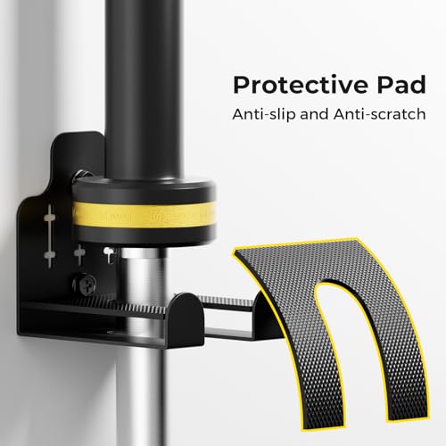 JNIHEEP Barbell Wall Holder,Olympic Hanger,Garage Gym Bar Wall Rack,Vertical Barbell Mount Rack,Space Saving Commercial or Home Gym Accessory,Holds Under 33mm Bar Size(Black) - color: Black 1 hook
