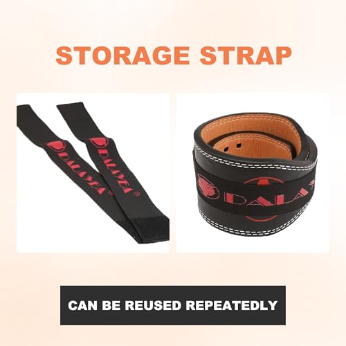 Weight Lifting Belt Gym Fitness, Padded Cowhide Leather Weightlifting Belt, Functional Powerlifting Belt Adjustable Weightlifting Belt - color: Black, size: X-Large