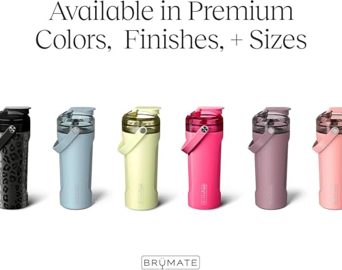 BrüMate MultiShaker Blender Shaker Bottle | 100% Leakproof Insulated Stainless Steel | Pre Workout and Protein Shaker Bottle for the Gym | 26oz (Lavender) - color: Lavender