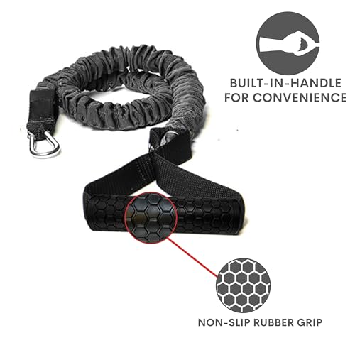Resistance Cords - Cross Anchored Shoulder Exercise Bands - Ideal for Dynamic Warmups and Physical Rehab - One Pair of Cords - 4KOR Fitness - color: 40 lbs