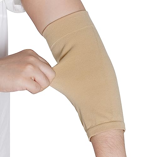 HOVEOX 3 Pairs Tattoo Cover Up Sleeve Forearm Tattoo Cover Tattoo Cover Up Compression Sleeves Arm Sleeves for Women Men - color: Black, Nude, White