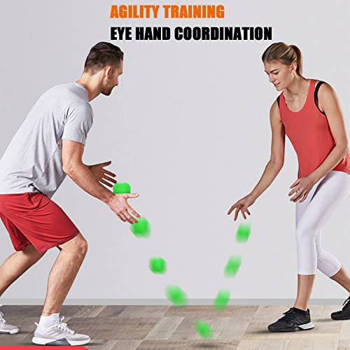 AIRLAXER Reaction Ball, Hand Eye Coordination Training Ball,2.83 inch,Orange