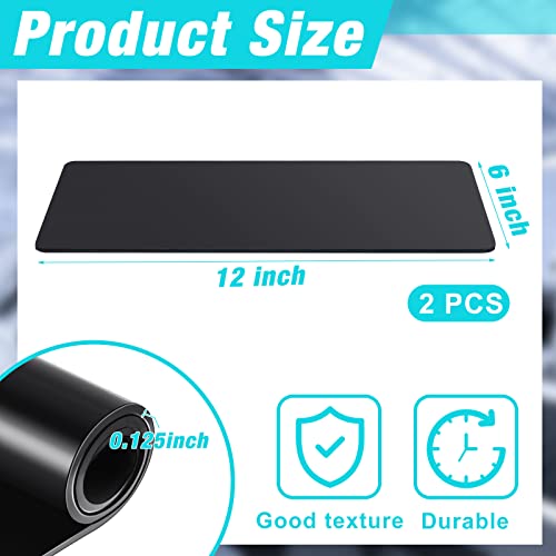 70 Durometer 2 Sheet Anti Vibration Pads Shock Absorbing Mat 12 x 6 x 0.125 Inch Isolation Damping Mat Acoustic Damping Film Sound