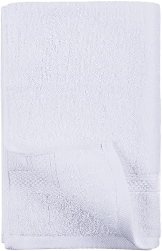 Utopia Towels 6 Pack Premium Hand Towels Set, 16 by 28 inches, 100% Ring Spun Cotton, Ultra Soft and Highly Absorbent 600GSM Towels for Bathroom, Gym, Shower, Hotel, and Spa, White - color: White, size: 6 Hand Towels
