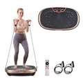 EILISON FitMaxx 3D XL Vibration Plate Exercise Machine - Whole Body Workout Vibration Platform w/Loop Bands - Lymphatic Drainage Machine for Weight Loss, Shaping, Recovery