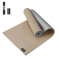 HAPBEAR Extra Large Yoga Mat (84''x30'') - 1/4'' Thick Durable Natural Linen, Non-Slip & Tear-Resistant - Perfect for Home Yoga Workouts, Meditation, Pilates, Floor Exercises & Fitness - Free Carrying Bag Included