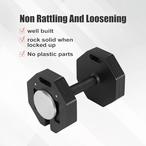 Adjustable Dumbbell Weight Plates, Each 5lb Durable Versatile - size: 30 LBS