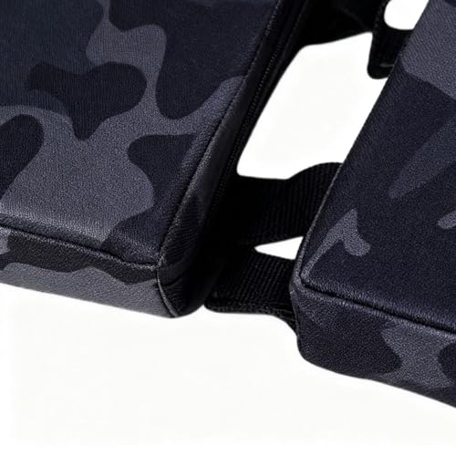 Hack Squat Shoulder Pads - Oxford Cloth Synthetic Rubber 20x11x4cm | Anti-Slip Support Cushion Gym Equipment | Attachment Barbell Pad Shoulder Protection For Home Gym Strength Training Athletes Usepro - color: Camouflage