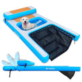 SOLSTICE Inflatable Pup Plank, Dog Water Ramp for Boats & Docks, Boost Step - size: Lounge (250 lbs)