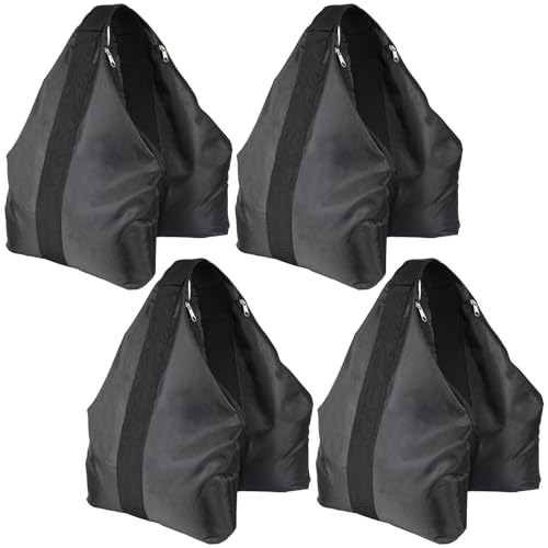 240LBS Extra Large Heavy-Duty Canopy Weights Sandbags, 4Pack, No Sand | 1680D Heavy Duty Pop Up Canopy Tent Weights for Outdoor Gazebos, Umbrellas, Pergolas, Sunshades & Patio Furniture - size: 240LBS