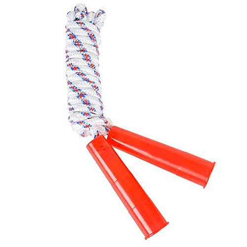 Durable Jump Ropes For Kids, Nylon with Plastic Handles, Indoor & Outdoor Skipping Activity, Party Favors, 84"