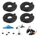 4 Pack Sand Bags for Weight, Tripod Weight, Canopy Weights with Straps | Weighted Bags to Hold Things Down, Sandbags for Backdrop Stand, Umbrella Base, Tent, Sports Net, 52 LB (Sand Not Included) - size: 52 LB