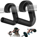Neutral Grip Handles for Pull Up: Ergonomic Portable Hooks for Barbell Row Deadlift Resistant Bands for Home Gym Fitness Enthusiasts