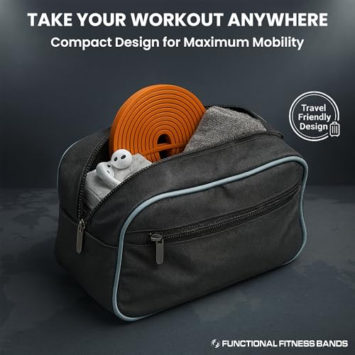 Functional Fitness Pull Up Bands Resistance Bands | Exercise Bands for Working Out | Long Stretch Bands for Exercise, Training Bands, Resistance Bands for Stretching - color: Orange, size: 3.25"