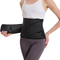 Paskyee Postpartum Belly Band, C-Section & Post Surgery Support Wrap(Black, L/XL) - color: Black, size: L/XL