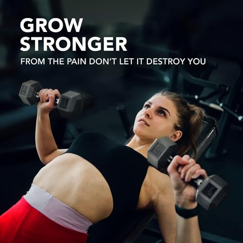 Yes4All Chrome/Rubber Grip Encased Hex Dumbbells – Hand Weights With Anti-Slip 10-30 LBS Pair - color: C. 15lbs - Pair, style: Rubber Grip