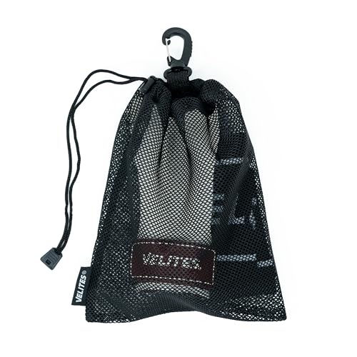 Velites - Official Crossfit® Games Quad Ultra Grips - No Chalk and Smooth Bars - Wristbands and Carry Bag Included - Pull-ups, Muscle-ups and Toes to bar - color: White, size: Large
