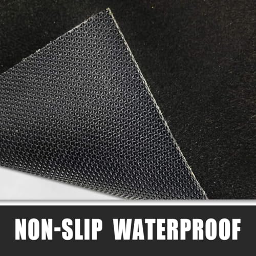 LINLA 61" x 39" (2-Pack) Absorbent Oil Mat, Contains Liquid Garage Floor mat, Motorcycle Rug for Garage，Reusable, Washable, Protects Floor or Driveway Surface, Shop,Parking - size: 5'1" x 3'3" (2-pack)