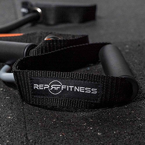REP Fitness Tube Resistance Bands with Handles – Exercise Bands for Home Fitness Training and Strength Training - style: Heavy – 13.5mm
