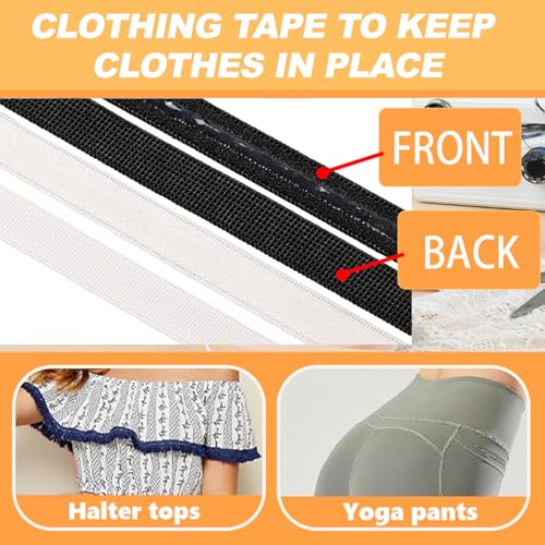 Multicolor Silicone Elastic Gripper Tape-10mm Stretch Non Slip Gripper Elastic for Garment, 5 Yards a Piece (Black) - color: Black