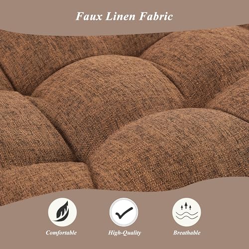 Indoor Bench Cushion for Indoor Furniture 48"x19" Lightbrown 1 Pc | Thick, Stay in Place, Textured Fabric, for Entryway Window Shoe Storage and Kitchen Bench, Comfort Sitting, Upgrade Decor - color: Light Brown