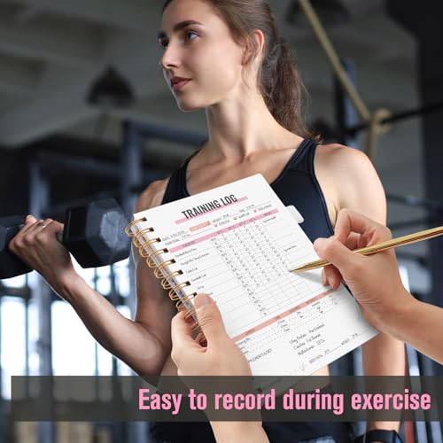 Fitness Journal for Women, Fitness Planner with Monthly Calendar, ( 8.3" x 6") Floral Pattern Hardcover Workout Log Book Track Training, Diet, Progress, Achieve Wellness Goals, Perfect for Fitness Enthusiast - color: Floral