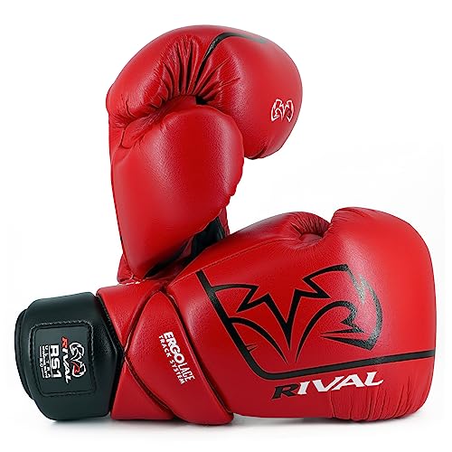 RIVAL Boxing RS1 2.0 Ultra Pro Sparring Gloves, Lace-up Closure - Super-Resistant Microfiber, Soft Inner Lining, and High-Density Padding - color: Red, size: 16 oz.