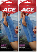 ACE Brand Night Wrist Sleep Support 209626, Adjustable, 12 Packs per case (Pack of 2) - size: Adjustable (Pack of 2)