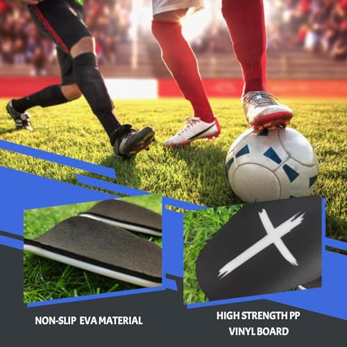 Mini Shin Guards Soccer Age 4-6, Small Protective Gear with Fixed Straps | 2/4 Pairs Tiny Cross printed design Shin Pads Extra Small Protective Equipment Calf Protective Gear for Kids Boy girls Player - color: White+Black-4pairs, size: Small