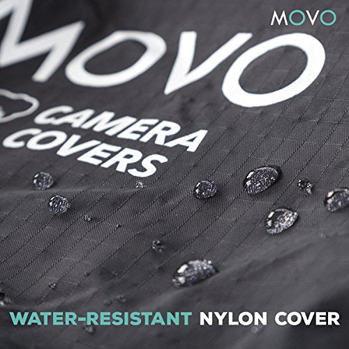 Movo CRC17 Storm Raincover Protector for DSLR Cameras, Lenses, Photographic Equipment (Small Size: 17 x 14.5)