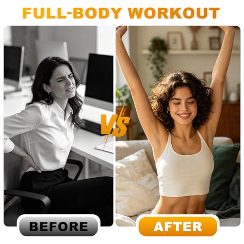 Spine Twist and Stretch Trainer Abdominal Machine for Home Gym Workout | Crawler with Counter for Muscle Training and Leg Stretching and Core Activation