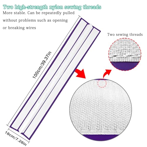 GLANT 3ft/6ft Air Mat Tumble Track Connector Tape for Inflatable Tumbling Gymnastic/Yoga/Camping White（NEW） (40) - color: Purple