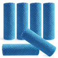 Hosuly 6 Pack Cooling Towels 40"x12" Ice Towel Cooling Neck Wraps Soft Breathable Chilly Stay Cool in Summer for Sports Yoga Golf Gym Activities(Light Blue) - color: Light Blue