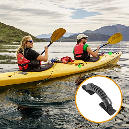 Piutouyar 2 Pcs Kayak Handles Replacement Kayak Carry Handles Canoe Boat Side Mount Carry Handle for Kayaks Suitcase Luggage - size: Kayak Handle With Webbing