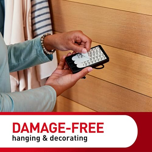 Command X-Large Matte Black Triple Hook, 1-Hook, 3 Strips, Damage-Free Hanging with Adhesive Strips, No Tools Wall Hook for Hanging Decorations in Living Spaces (Pack of 8) - style: (Pack of 8)